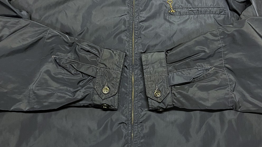 画像: 60'S SLALOM SKI WEAR フルジップ ナイロンジャケット TALONジップ ネイビー (VINTAGE)