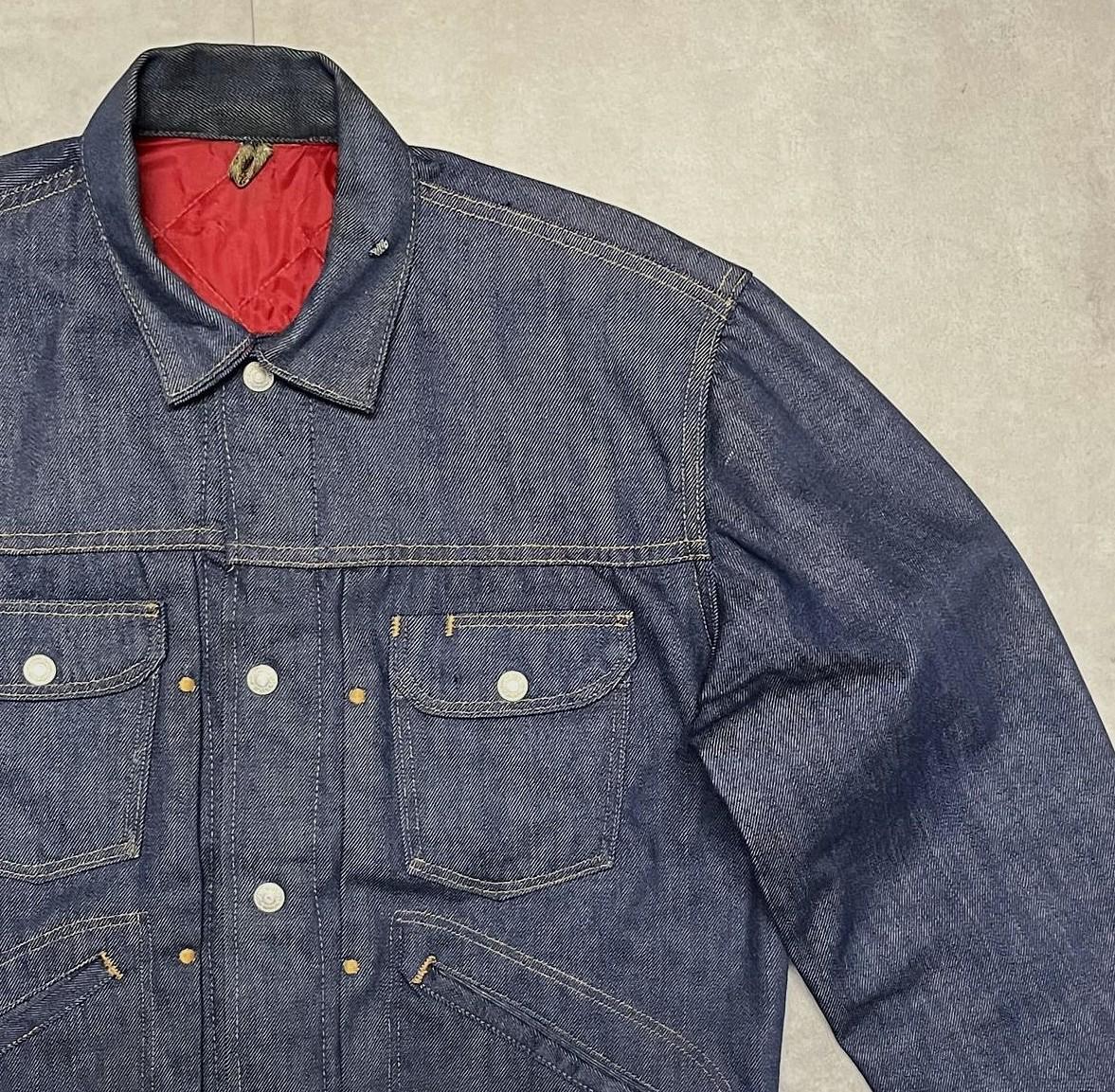 画像: 70'S J.C.PENNEY "RANCHCRAFT" 裏地キルティング デニムジャケット インディゴ (VINTAGE)