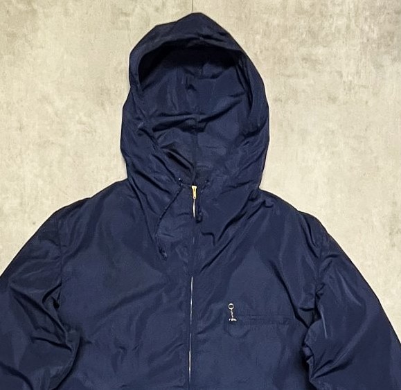 画像: 60'S SLALOM SKI WEAR フルジップ ナイロンジャケット TALONジップ ネイビー (VINTAGE)