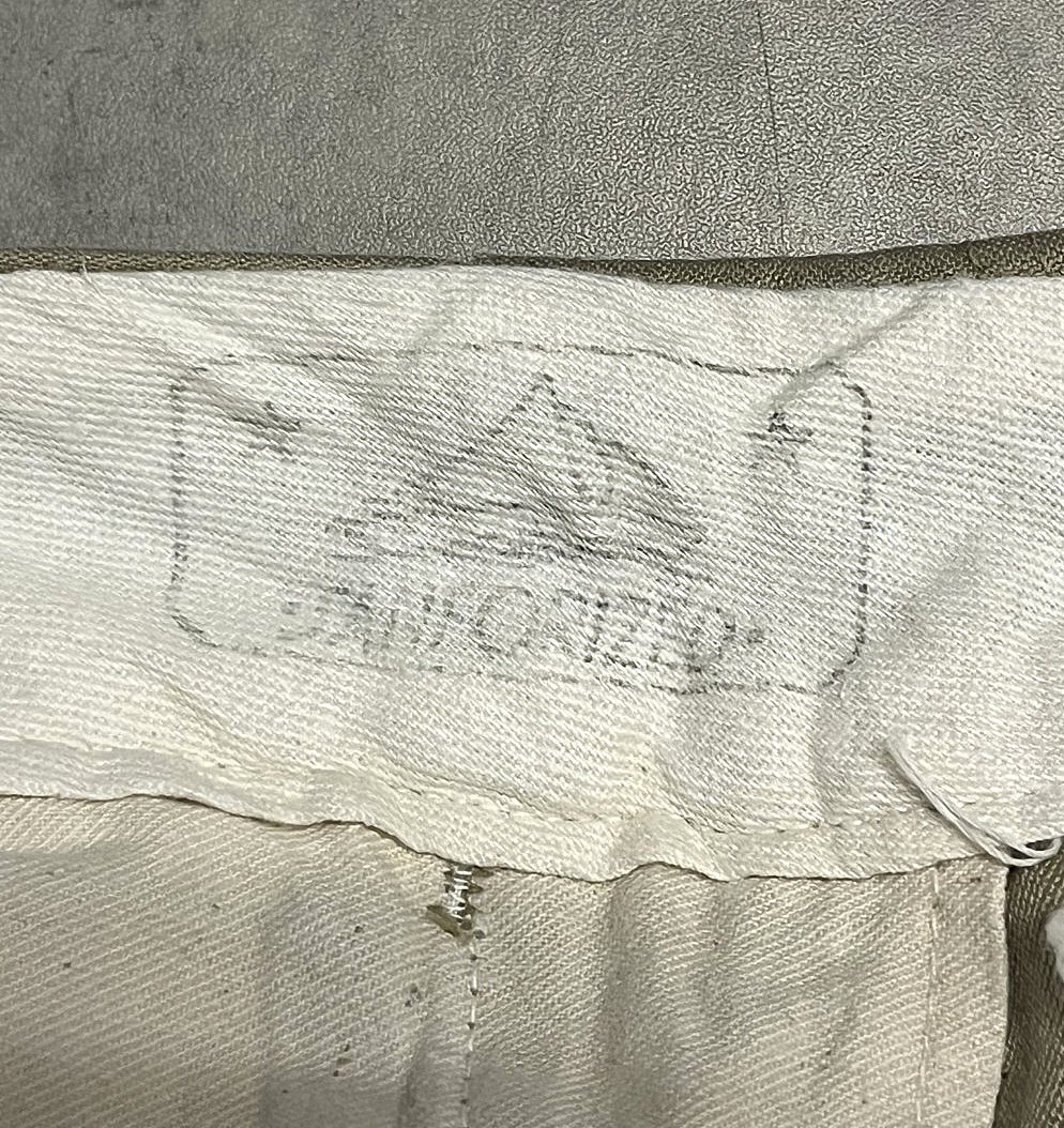 画像6: 60'S SEARS "MOUNTAIN CLOTH" トップスナップボタン チノパンツ GRIPPER ZIPPERジップ USA製 (VINTAGE)