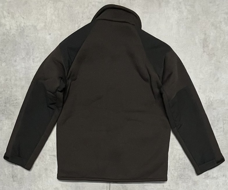画像4: 90'S アメリカ軍 US ARMY ECWCS GEN1 ボアフリース ジャケット ブラウン/ブラック (DEADSTOCK)