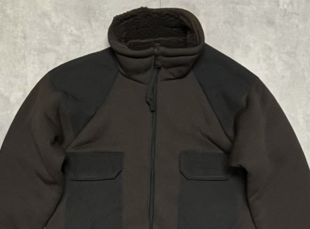 画像: 90'S アメリカ軍 US ARMY ECWCS GEN1 ボアフリース ジャケット ブラウン/ブラック (DEADSTOCK)
