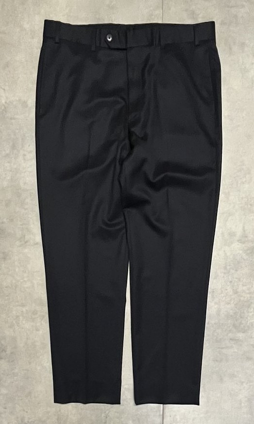 画像1: BROOKS BROTHERS "MADISON" ノータック ウールパンツ ダークネイビー (VINTAGE)