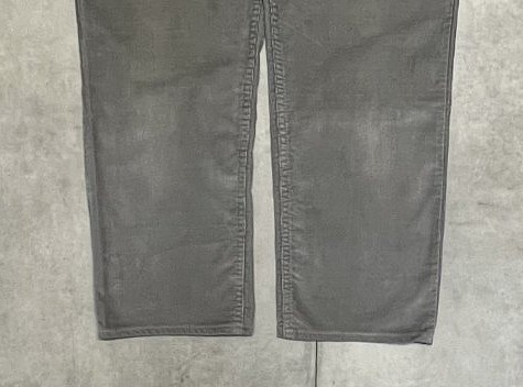 画像: 80'S LEVIS 519 コーデュロイパンツ グレー W36L31 USA製 (VINTAGE)