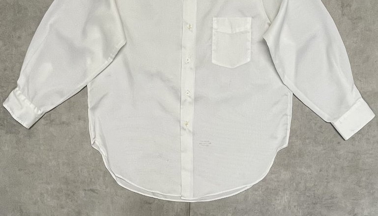 画像: 60'S TOWNCRAFT "DACRON" レギュラーカラーシャツ ホワイト (VINTAGE)