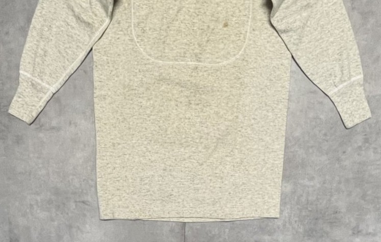 画像: 40'S アメリカ軍 US NAVY ウール/コットン アンダーシャツ オートミールヘザー (VINTAGE)