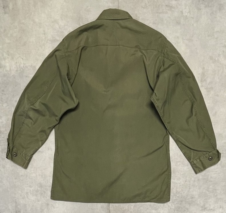 画像5: 60'S アメリカ軍 US ARMY "JUNGLE FATIGUE 3rd" ノンリップ ファティーグジャケット (VINTAGE)