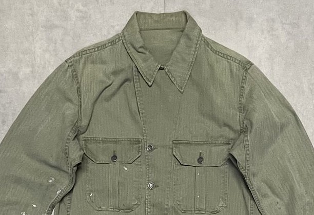 画像: 40'S アメリカ軍 US ARMY "M-41" 13スターボタン HBTジャケット ミリタリーグリーン (VINTAGE)