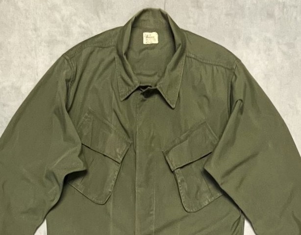 画像: 60'S アメリカ軍 US ARMY "JUNGLE FATIGUE 3rd" ノンリップ ファティーグジャケット (VINTAGE)
