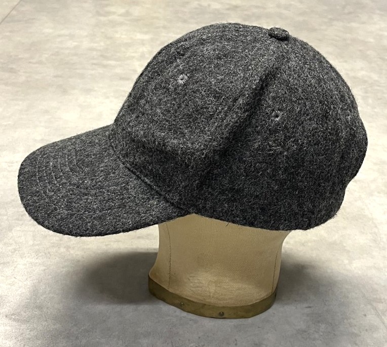 画像3: 90'S J.CREW 旧タグ ウール ベースボールキャップ ダークグレー USA製 (VINTAGE)
