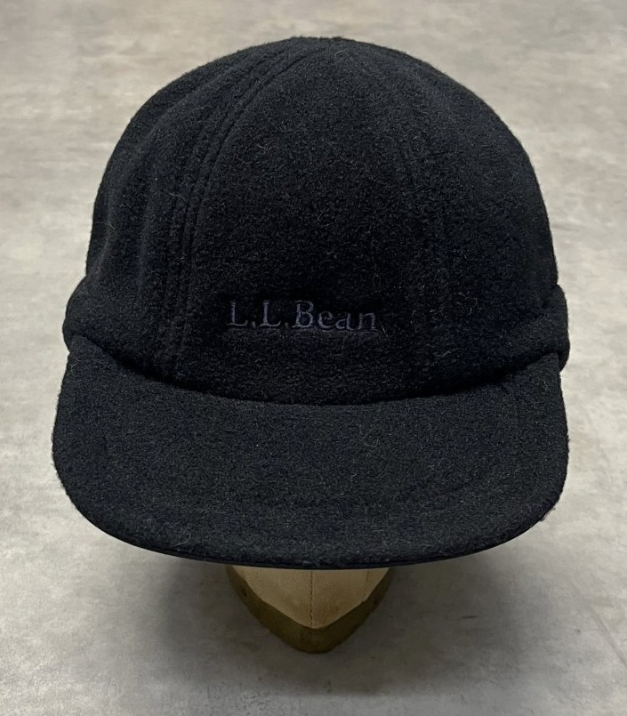 画像2: 90'S LL Bean "POLARTEC" 耳当て付き 2WAY フリースキャップ ブラック USA製 (MINT CONDITION)