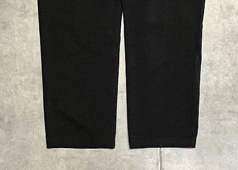 画像: 90'S RALPH LAUREN ノープリーツ チノパンツ ブラック W36L30 (VINTAGE)