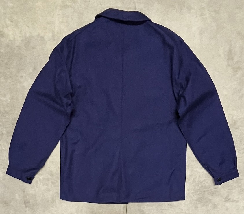 画像5: 60'S BLEU DE VERDUN フレンチワーク ワークジャケット カバーオール ブルー フランス製 (DEADSTOCK)