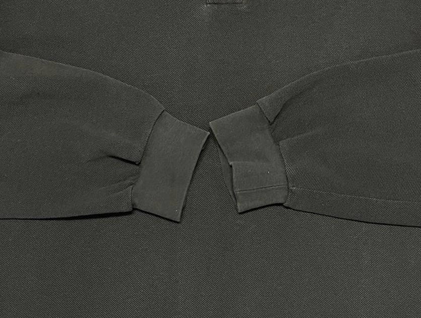 画像: 90'S CHEMISE LACOSTE 長袖 ポロシャツ ブラック フランス製 (VINTAGE)