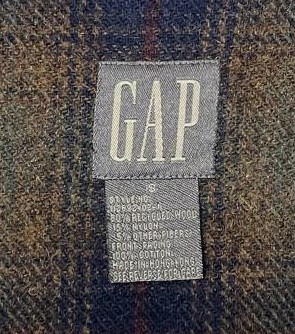 画像2: 90'S GAP 旧タグ ウールベスト オンブレチェック (VINTAGE)