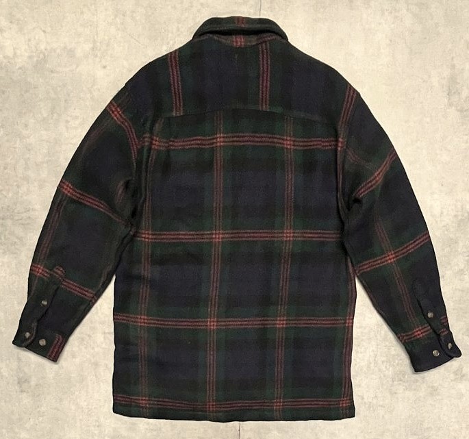 画像3: 90'S GAP 旧タグ ウールシャツ チェック柄 (VINTAGE)