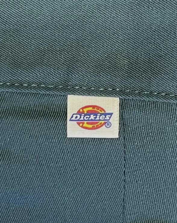画像2: 80'S DICKIES "INDUSTRIAL WEAR" ワークパンツ ダークグリーン USA製 (DEADSTOCK)