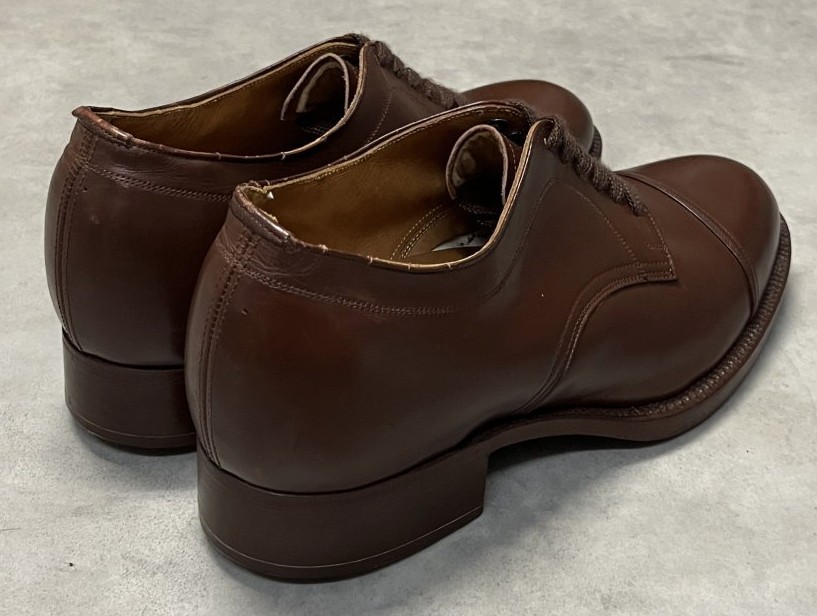 画像3: 70'S THE TALL SHOE ストレートチップ レザードレスシューズ ブラウン (MINT CONDITION)