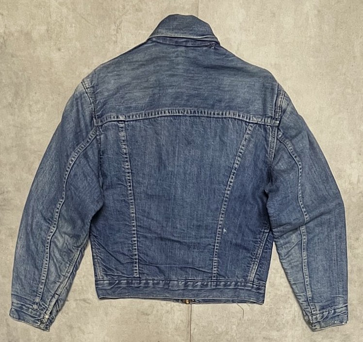 画像6: 70'S MONTGOMERY WARD 101 裏地ブランケット デニムジャケット インディゴ (VINTAGE)