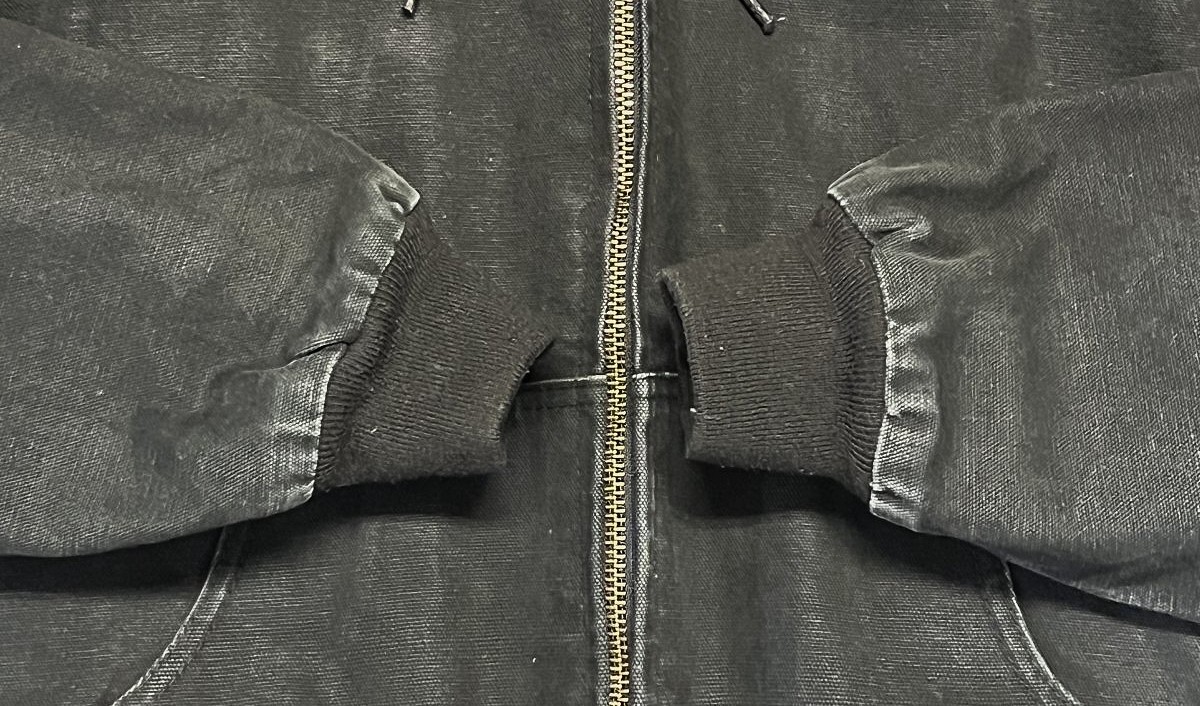 画像: 00'S CORNER STONE BY PORT AUTHORITY 裏地キルティング ダックジャケット ブラック (VINTAGE)