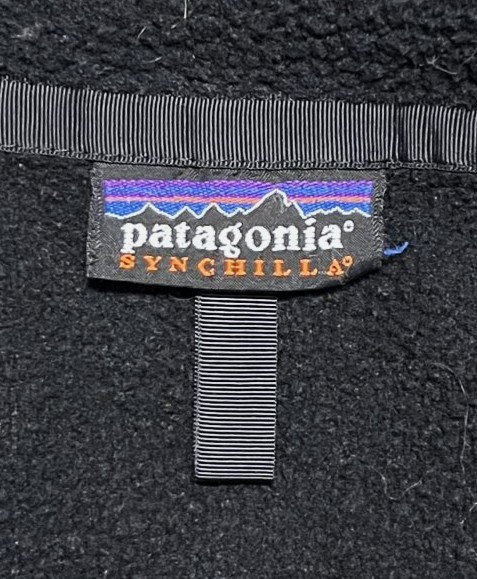 画像2: 05'S PATAGONIA "SYNCHILLA OFF THE GRID JACKET" ブラスジップ フルジップジャケット ブラック (VINTAGE)