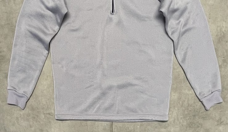 画像: 90'S PATAGONIA "CAPILENE" ハーフジップ プルオーバーシャツ グレー USA製 (VINTAGE)