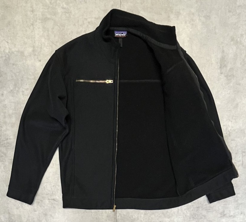 画像3: 05'S PATAGONIA "SYNCHILLA OFF THE GRID JACKET" ブラスジップ フルジップジャケット ブラック (VINTAGE)