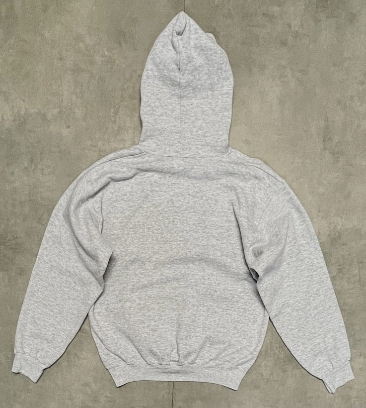 画像3: 90'S ULTRA FLEECE プルオーバー スウェットパーカー ヘザーグレー USA製 (VINTAGE)