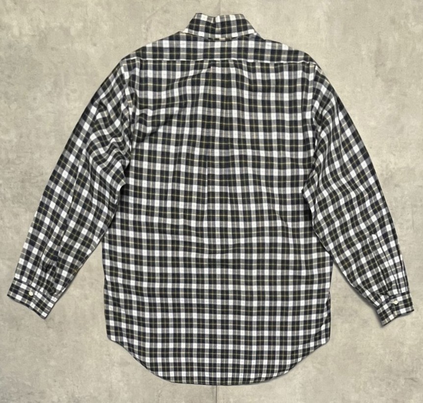 画像3: 90'S BROOKS BROTHERS ポプリン BDシャツ タータンチェック USA製 (VINTAGE)