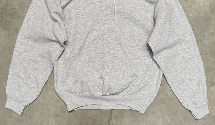画像: 90'S ULTRA FLEECE プルオーバー スウェットパーカー ヘザーグレー USA製 (VINTAGE)