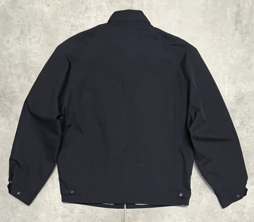 画像5: 70'S SEARS "SPORTSWEAR" チンスト付き スタンドカラー ドリズラージャケット ダークネイビー (VINTAGE)