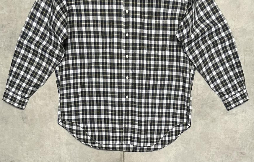 画像: 90'S BROOKS BROTHERS ポプリン BDシャツ タータンチェック USA製 (VINTAGE)