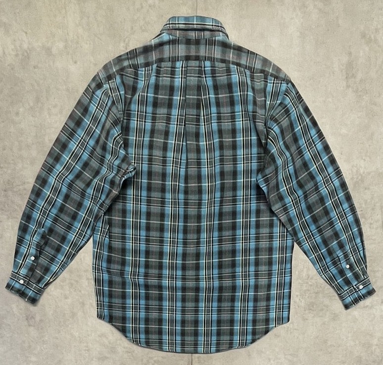 画像3: 90'S RALPH LAUREN ヘビーフランネル BDシャツ チェック柄 (VINTAGE)