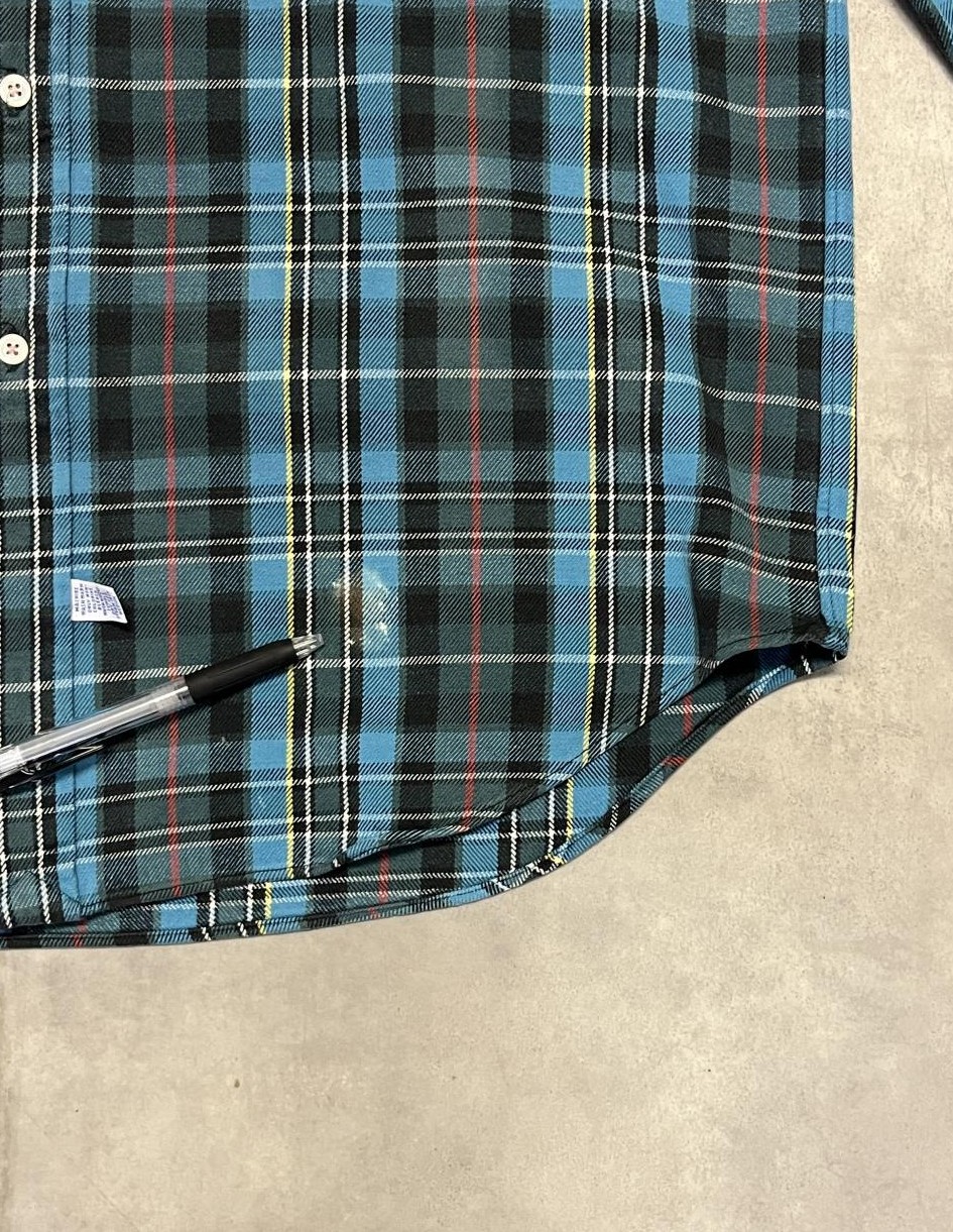 画像4: 90'S RALPH LAUREN ヘビーフランネル BDシャツ チェック柄 (VINTAGE)