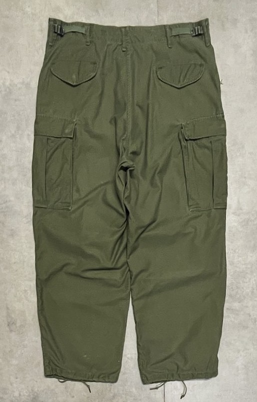 画像5: 60'S アメリカ軍 US ARMY "アルミジップ" M-65 フィールドパンツ M-R (VINTAGE)