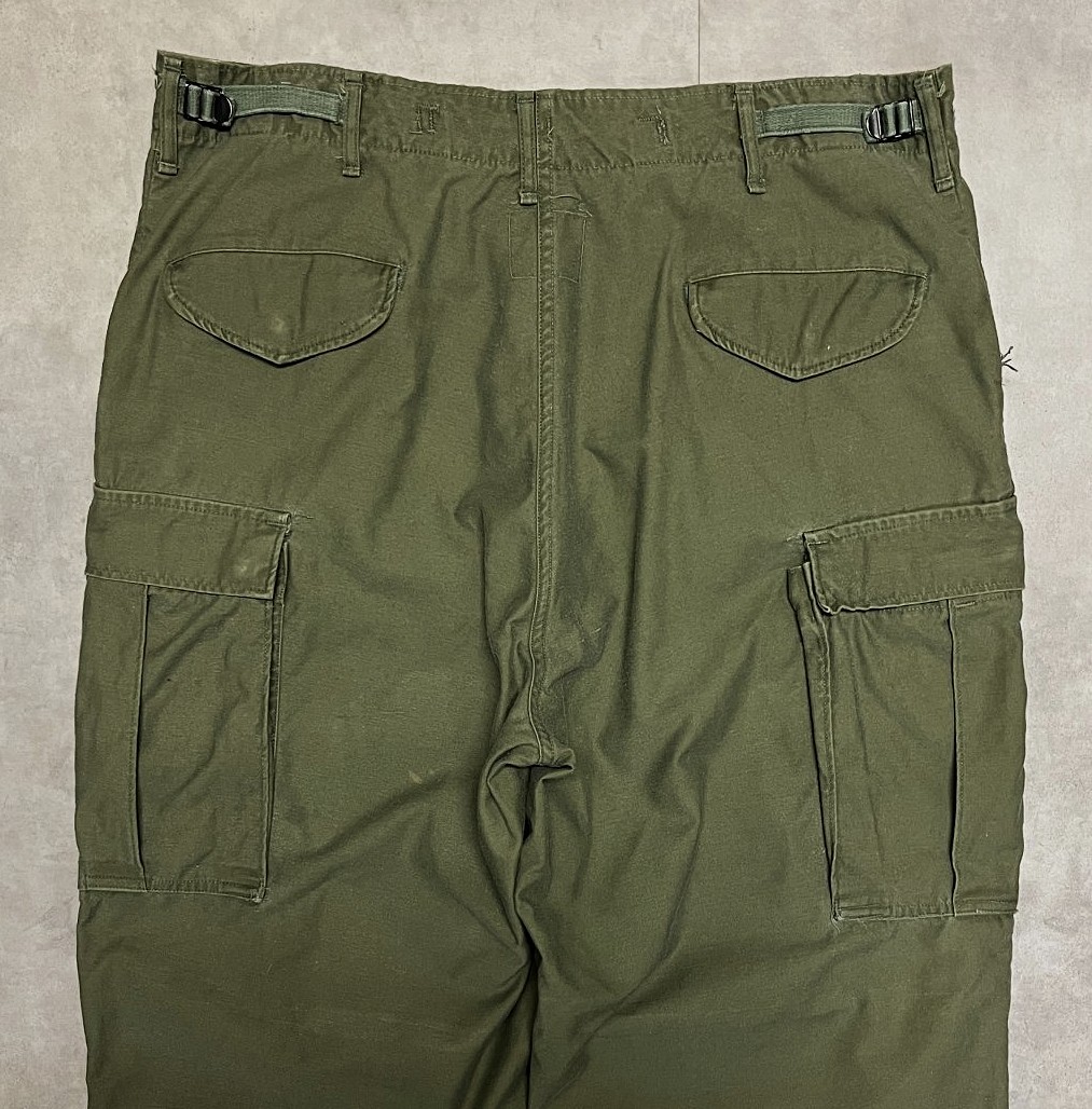 画像: 60'S アメリカ軍 US ARMY "アルミジップ" M-65 フィールドパンツ M-R (VINTAGE)