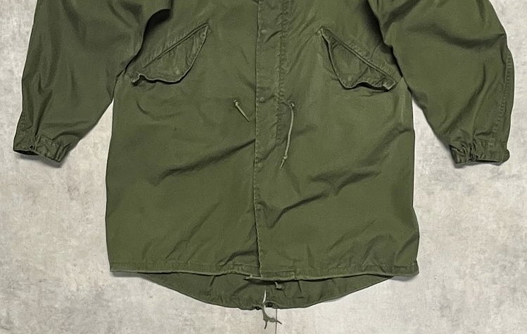 画像: 80'S アメリカ軍 US ARMY M65 フィッシュテールパーカー ミリタリーグリーン (VINTAGE)
