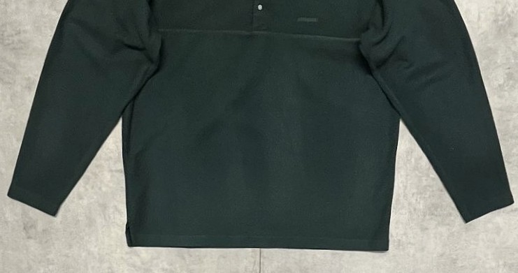 画像: 90'S PATAGONIA "雪無しタグ" フリース スナップT ダークグリーン USA製 (VINTAGE)