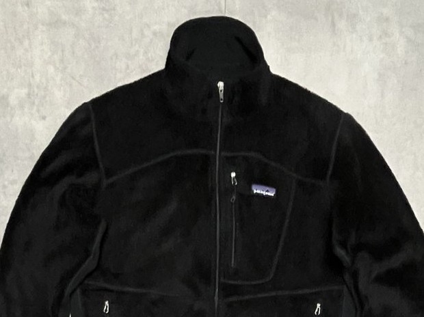 画像: PATAGONIA R2 レギュレーター フリースジャケット ブラック (VINTAGE)