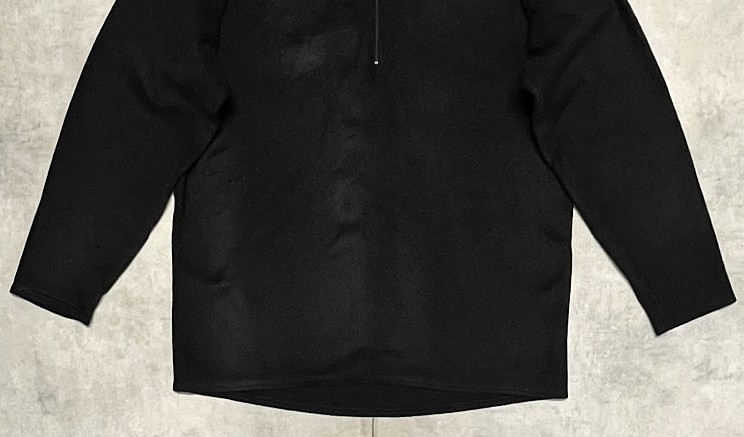 画像: 90'S PATAGONIA "CAPILENE" ハーフジップ プルオーバーシャツ ブラック USA製 (VINTAGE)