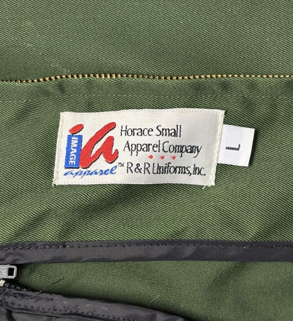 画像2: 90'S NATIONAL PARK SERVICE キルティングライナー付き ワークジャケット オリーブ (VINTAGE)