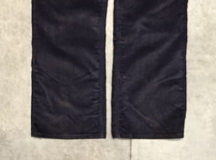 画像: 80'S LEVIS 517 コーデュロイパンツ ネイビー 42TALONジップ W38L30 USA製 (VINTAGE)