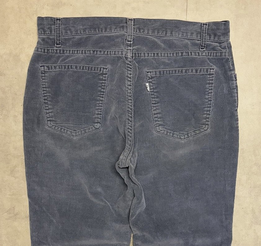 画像: 90'S LEVIS 517 コーデュロイパンツ ブルー W34L32 USA製 (VINTAGE)