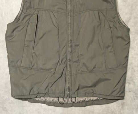 画像: アメリカ軍 PCU 特殊部隊向け SEKRI製 LEVEL7 プリマロフト ベスト アルファグリーン (VINTAGE) 