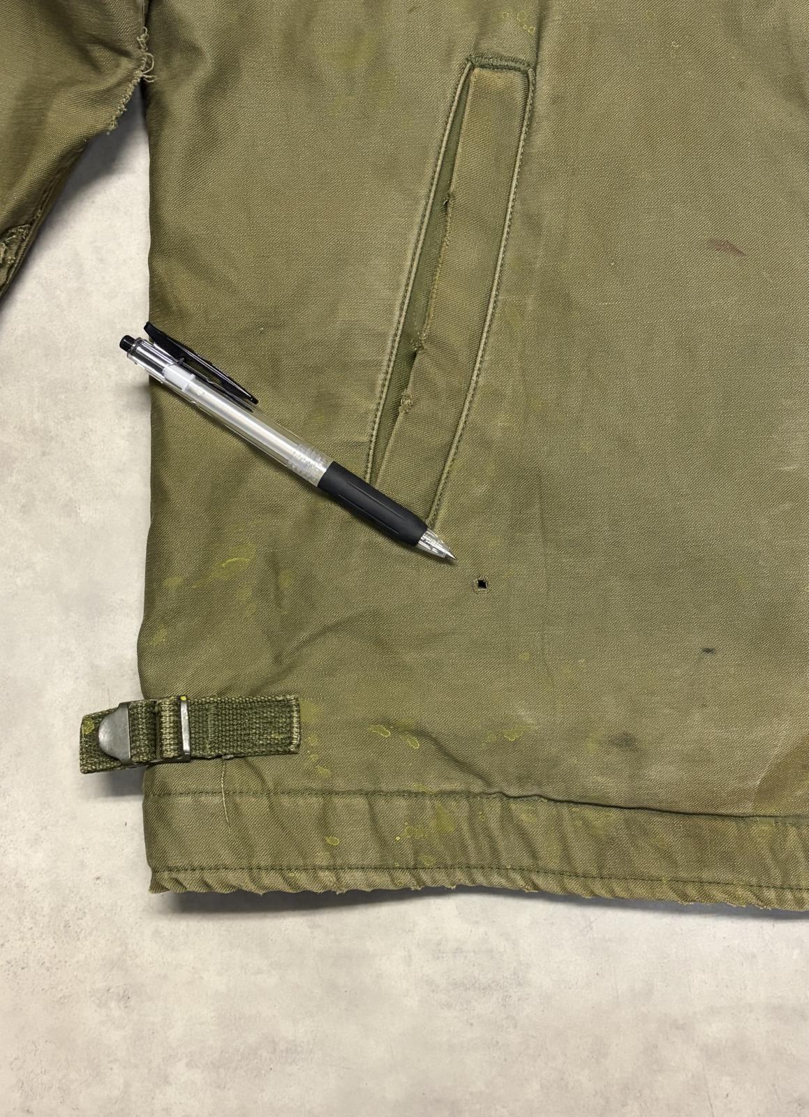 画像7: 60'S アメリカ軍 US NAVY "A-2" 初期モデル 三角フラップ デッキジャケット (VINTAGE)