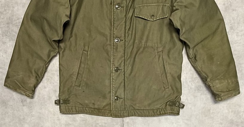 画像: 60'S アメリカ軍 US NAVY "A-2" 初期モデル 三角フラップ デッキジャケット (VINTAGE)