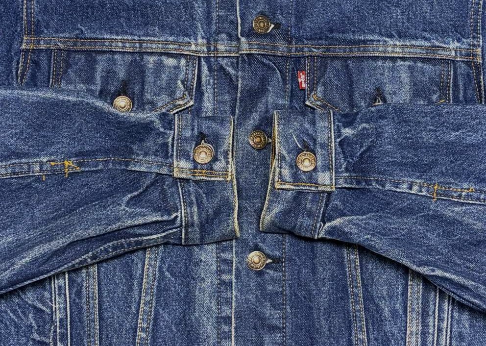 画像: 80'S LEVIS "70506" スモールe 4thモデル デニムジャケット インディゴ 42 USA製 (VINTAGE)