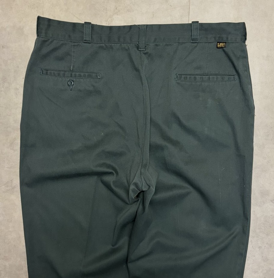 画像: 70'S LEE "CHETOPA TWILL" ワークパンツ オリーブ TALONジップ USA製 (VINTAGE)