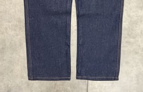 画像: USA規格 DICKIES "FIVE POCKET WORK JEAN" リジッドデニム インディゴ W36L30 (DEADSTOCK)