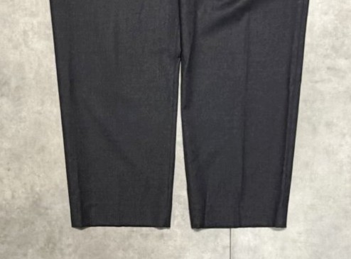 画像: BROOKS BROTHERS ツータック ウールパンツ チャコール (VINTAGE)